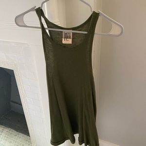 Olive Free People Tank Top - size Medium
